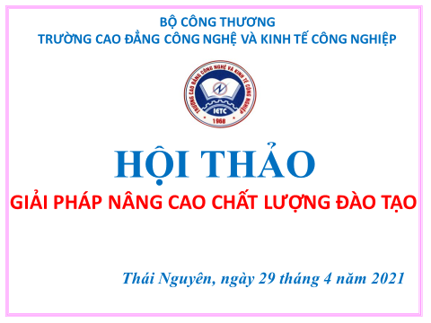 Trường IETC tổ chức Hội thảo “Giải pháp nâng cao chất lượng đào tạo”
