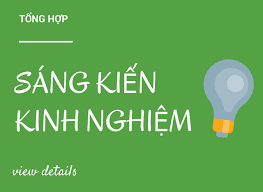 Thông báo tổng hợp sáng kiến Quý 4 năm 2020