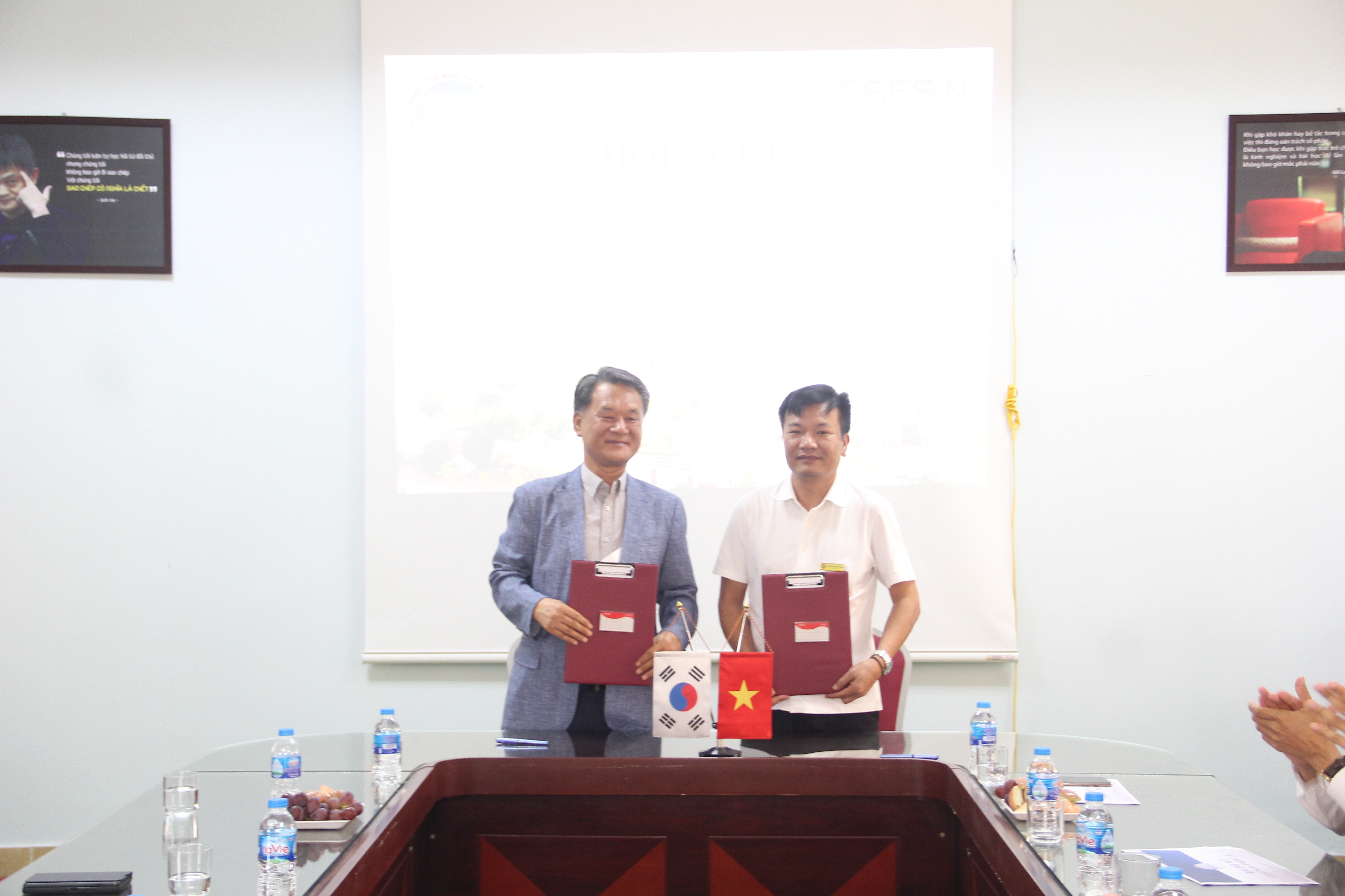 THOẢ THUẬN HỢP TÁC GIỮA TRƯỜNG IETC VÀ CÔNG TY TNHH DAESIN