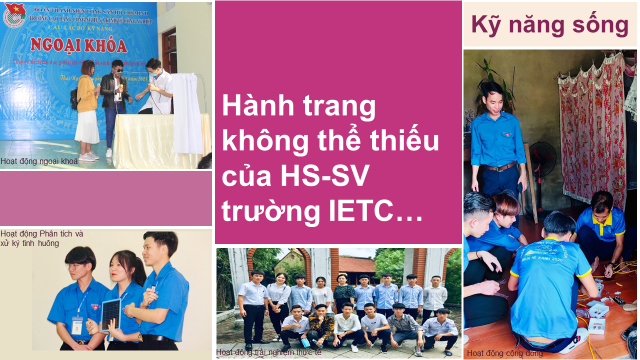 Trang bị kỹ năng sống cho HS_SV trường IETC