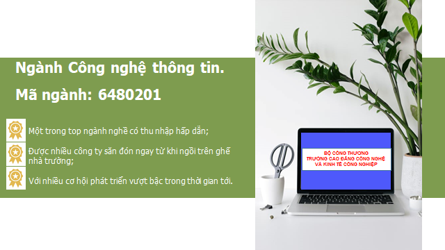 NGÀNH CÔNG NGHỆ THÔNG TIN